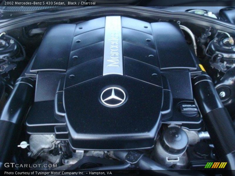 Black / Charcoal 2002 Mercedes-Benz S 430 Sedan