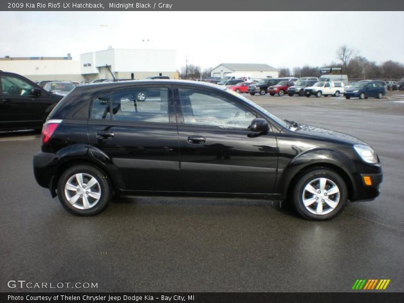  2009 Rio Rio5 LX Hatchback Midnight Black