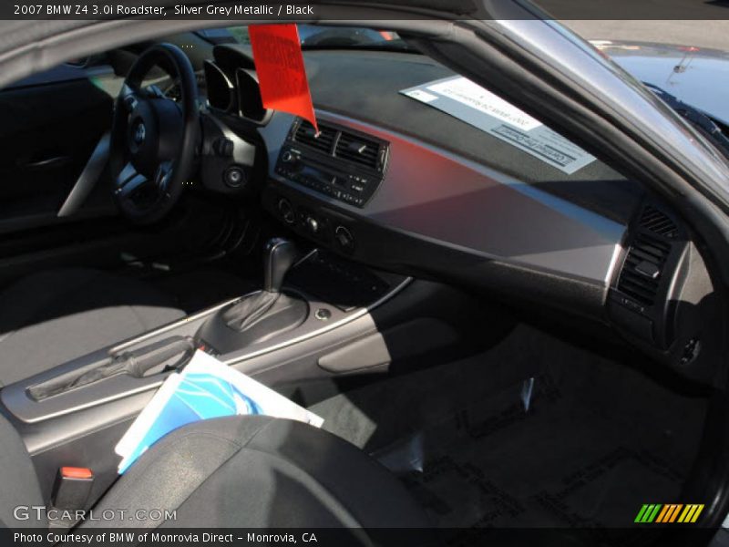 Silver Grey Metallic / Black 2007 BMW Z4 3.0i Roadster