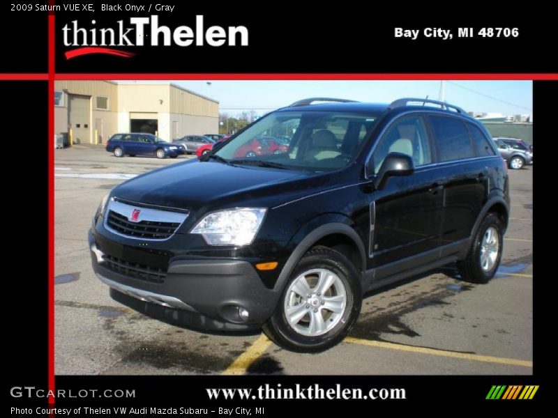 Black Onyx / Gray 2009 Saturn VUE XE