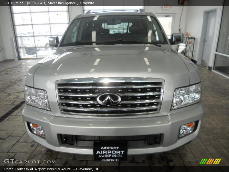 Silver Indulgence / Graphite 2010 Infiniti QX 56 4WD