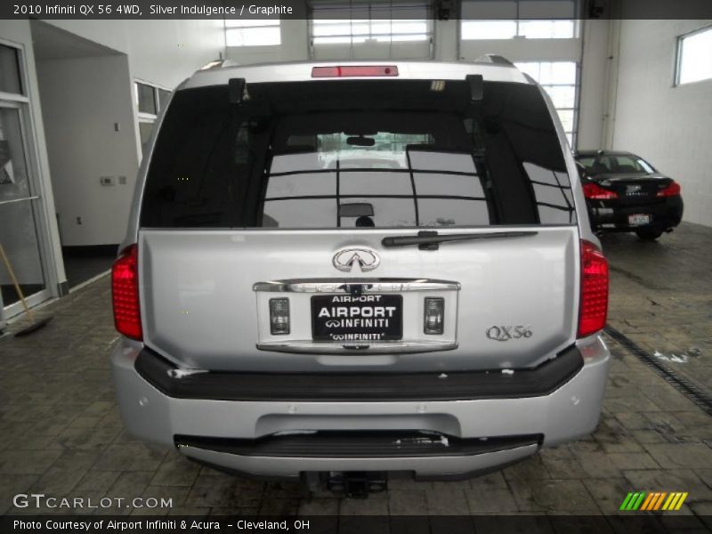 Silver Indulgence / Graphite 2010 Infiniti QX 56 4WD