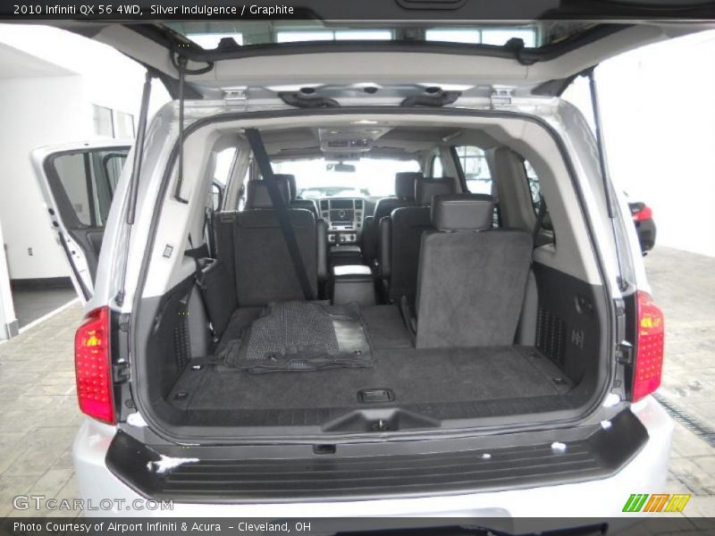  2010 QX 56 4WD Trunk