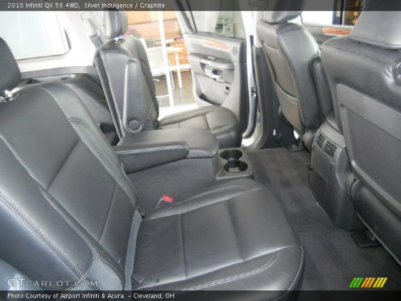  2010 QX 56 4WD Graphite Interior