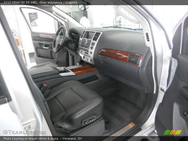Dashboard of 2010 QX 56 4WD