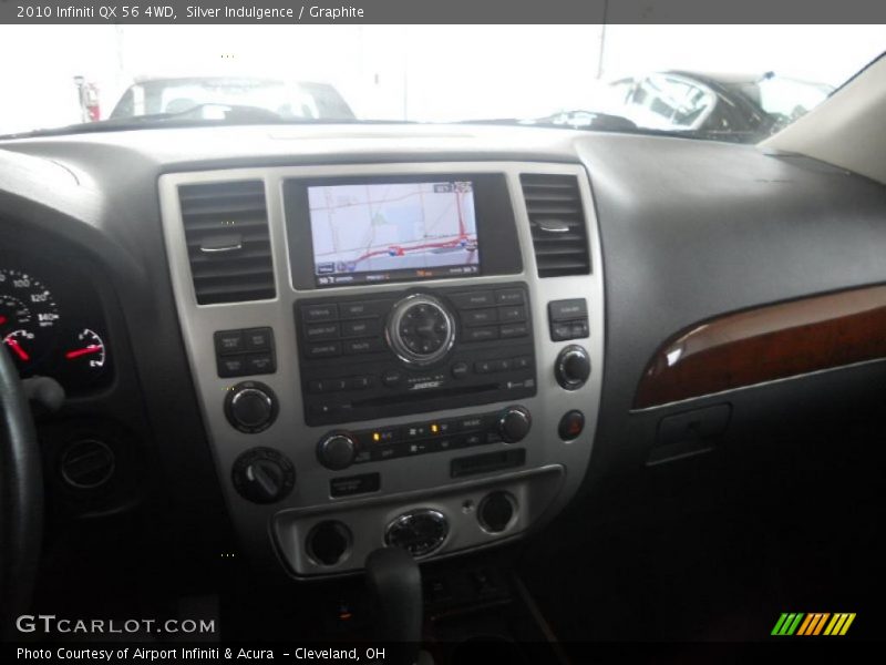 Silver Indulgence / Graphite 2010 Infiniti QX 56 4WD