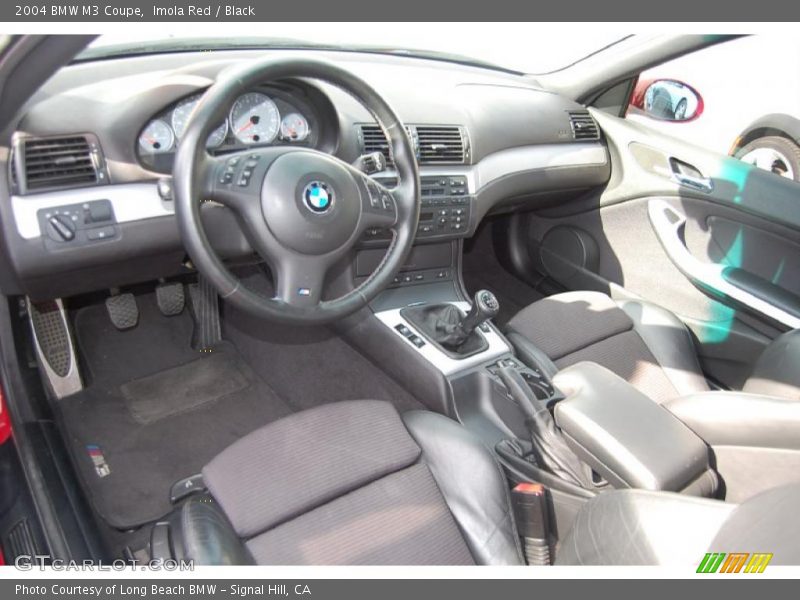 Black Interior - 2004 M3 Coupe 