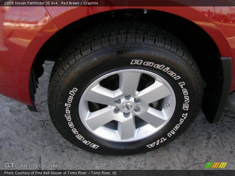 Red Brawn / Graphite 2008 Nissan Pathfinder SE 4x4