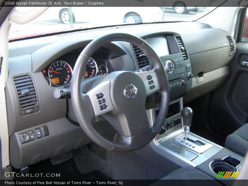 Red Brawn / Graphite 2008 Nissan Pathfinder SE 4x4