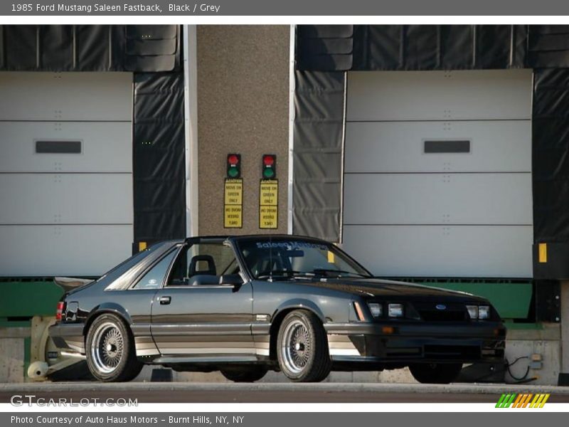 Front 3/4 View of 1985 Mustang Saleen Fastback