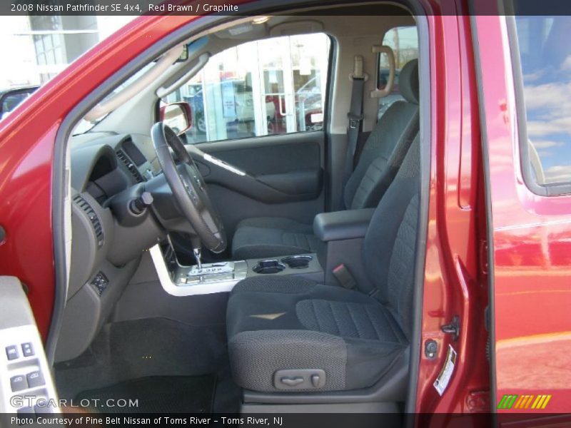 Red Brawn / Graphite 2008 Nissan Pathfinder SE 4x4