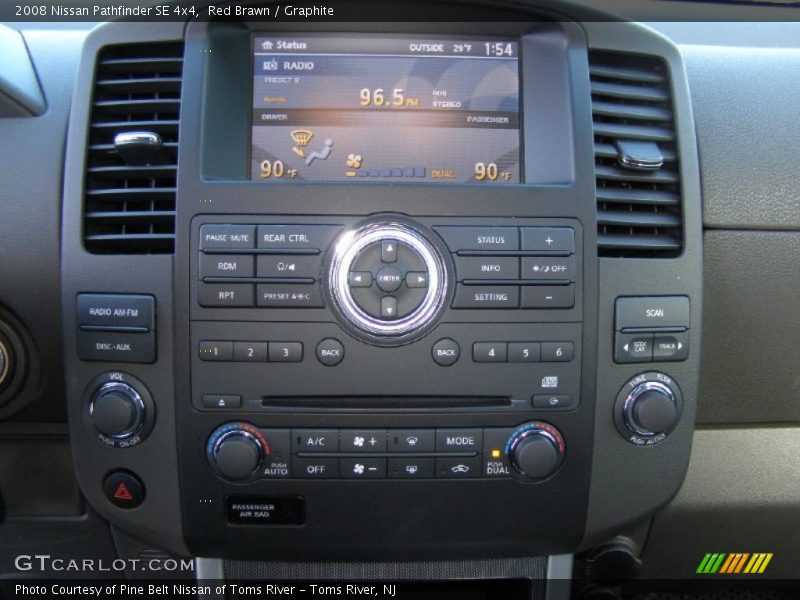 Red Brawn / Graphite 2008 Nissan Pathfinder SE 4x4