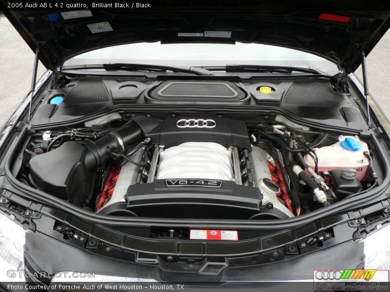 Brilliant Black / Black 2006 Audi A8 L 4.2 quattro
