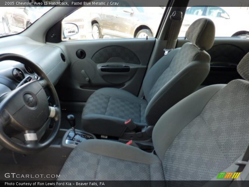  2005 Aveo LS Hatchback Gray Interior