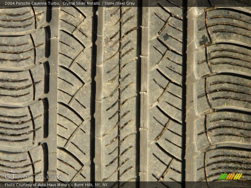 Crystal Silver Metallic / Stone/Steel Grey 2004 Porsche Cayenne Turbo