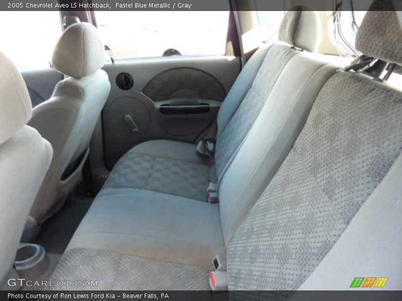  2005 Aveo LS Hatchback Gray Interior