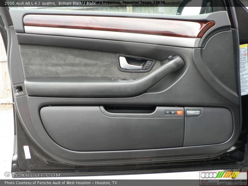 Brilliant Black / Black 2006 Audi A8 L 4.2 quattro