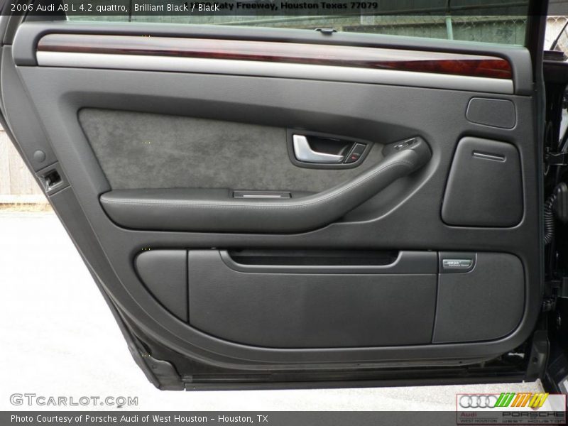 Brilliant Black / Black 2006 Audi A8 L 4.2 quattro