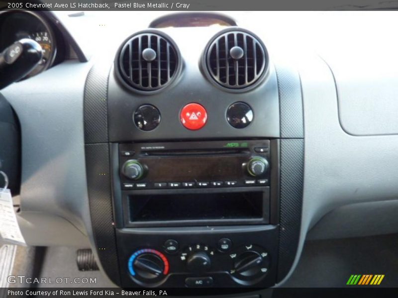 Controls of 2005 Aveo LS Hatchback