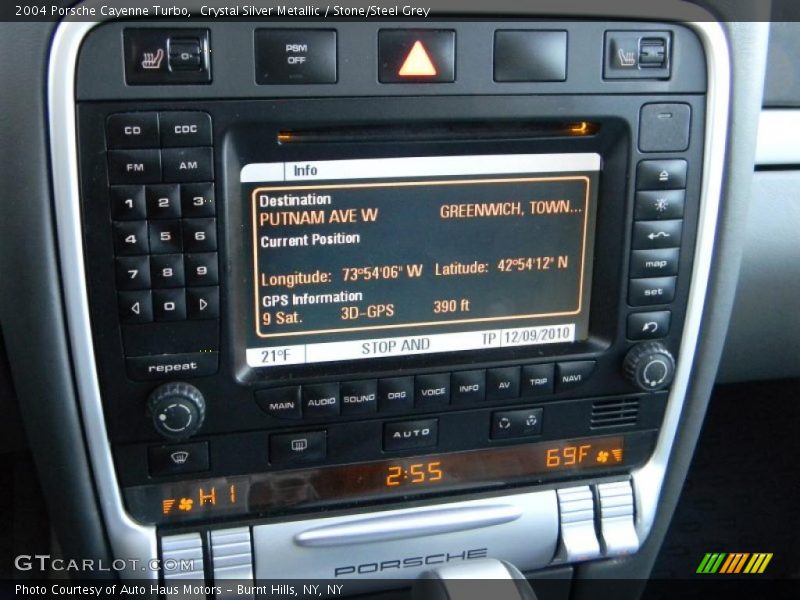 Navigation of 2004 Cayenne Turbo