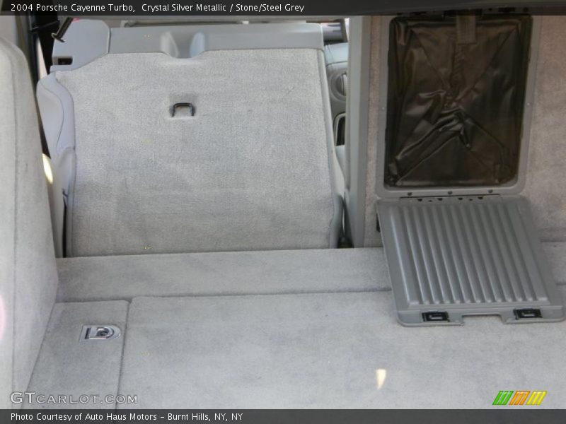 Crystal Silver Metallic / Stone/Steel Grey 2004 Porsche Cayenne Turbo