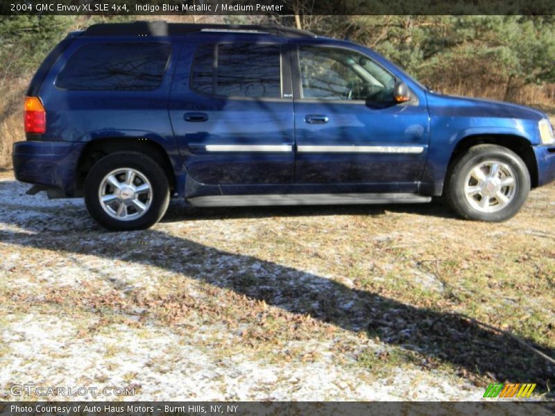 Indigo Blue Metallic / Medium Pewter 2004 GMC Envoy XL SLE 4x4