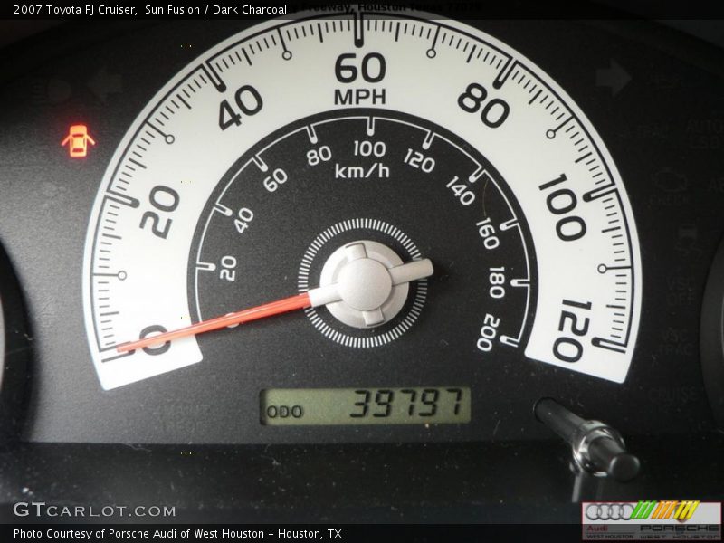 Sun Fusion / Dark Charcoal 2007 Toyota FJ Cruiser