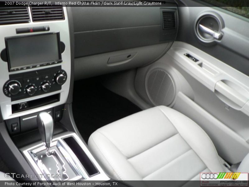 Inferno Red Crystal Pearl / Dark Slate Gray/Light Graystone 2007 Dodge Charger R/T