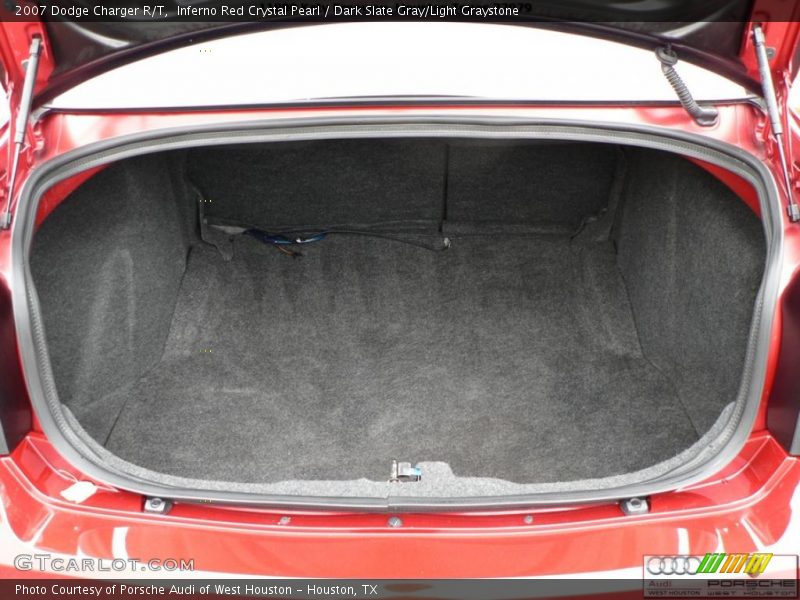 Inferno Red Crystal Pearl / Dark Slate Gray/Light Graystone 2007 Dodge Charger R/T