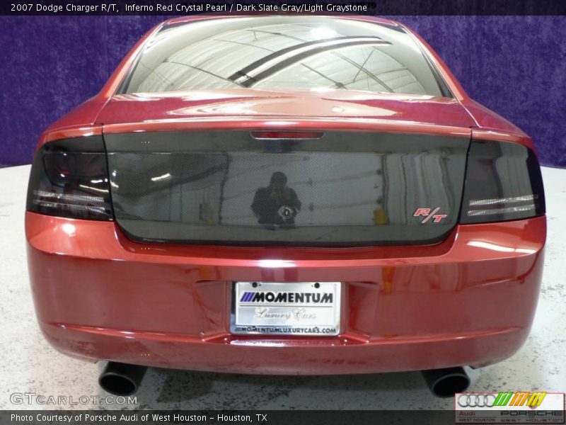 Inferno Red Crystal Pearl / Dark Slate Gray/Light Graystone 2007 Dodge Charger R/T