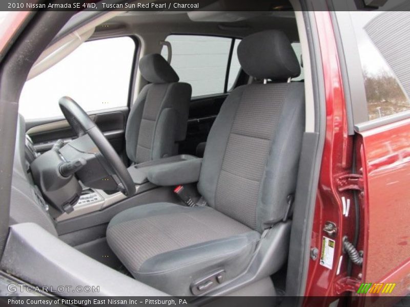 Tuscan Sun Red Pearl / Charcoal 2010 Nissan Armada SE 4WD