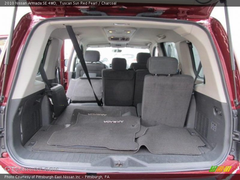 Tuscan Sun Red Pearl / Charcoal 2010 Nissan Armada SE 4WD