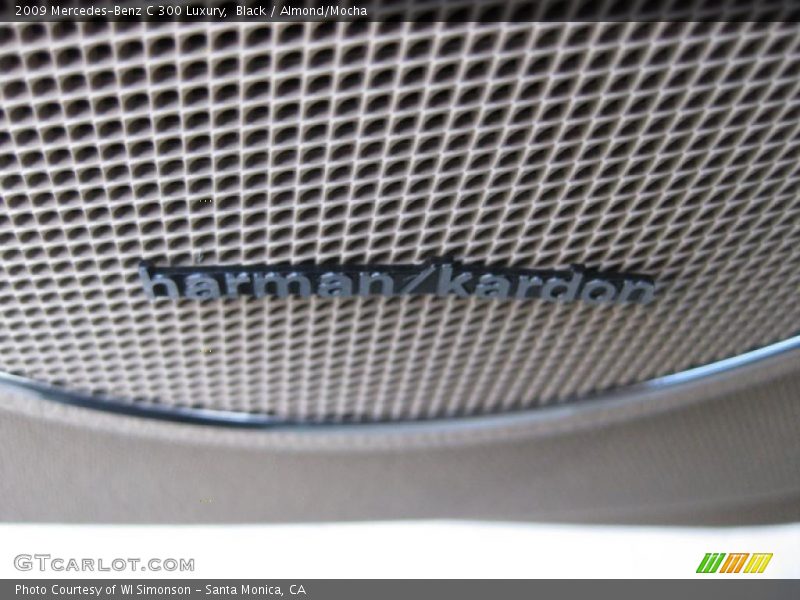 Black / Almond/Mocha 2009 Mercedes-Benz C 300 Luxury