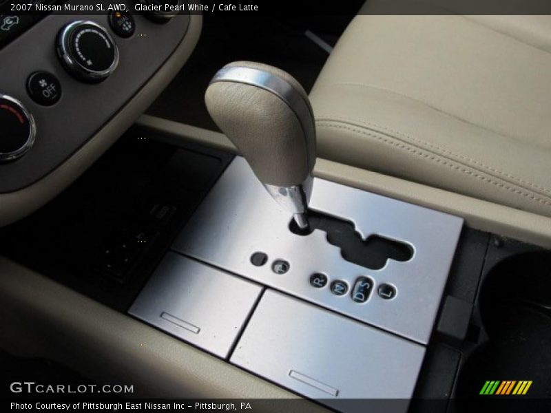 Glacier Pearl White / Cafe Latte 2007 Nissan Murano SL AWD