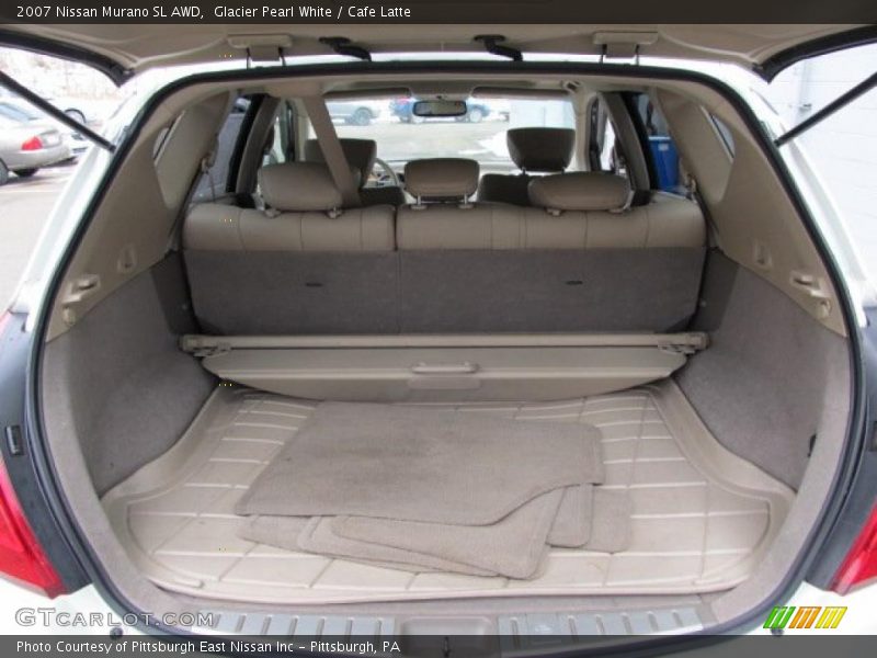 Glacier Pearl White / Cafe Latte 2007 Nissan Murano SL AWD