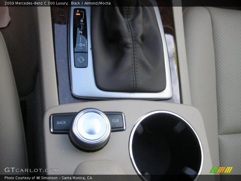 Black / Almond/Mocha 2009 Mercedes-Benz C 300 Luxury