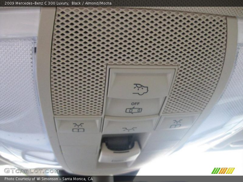 Black / Almond/Mocha 2009 Mercedes-Benz C 300 Luxury