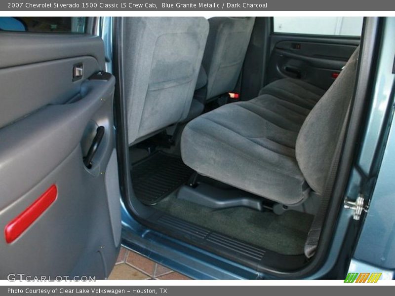Blue Granite Metallic / Dark Charcoal 2007 Chevrolet Silverado 1500 Classic LS Crew Cab