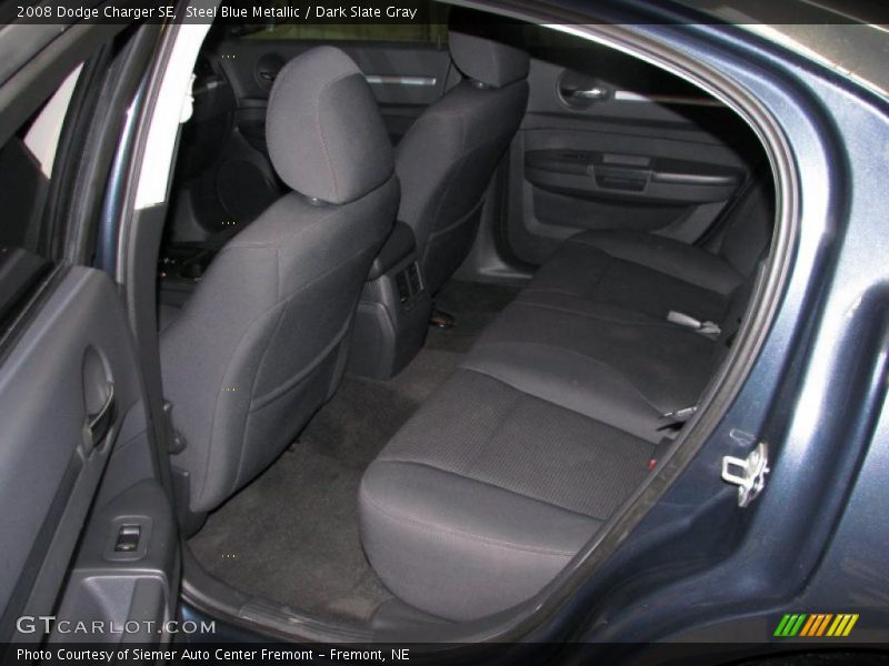 Steel Blue Metallic / Dark Slate Gray 2008 Dodge Charger SE