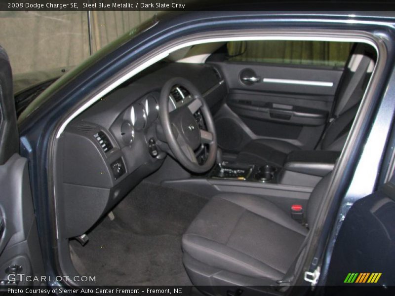 Steel Blue Metallic / Dark Slate Gray 2008 Dodge Charger SE
