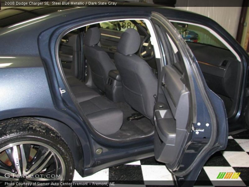 Steel Blue Metallic / Dark Slate Gray 2008 Dodge Charger SE