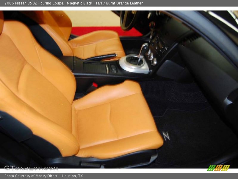  2006 350Z Touring Coupe Burnt Orange Leather Interior