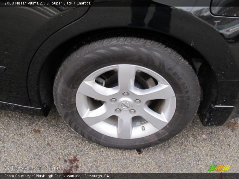 Super Black / Charcoal 2008 Nissan Altima 2.5 S
