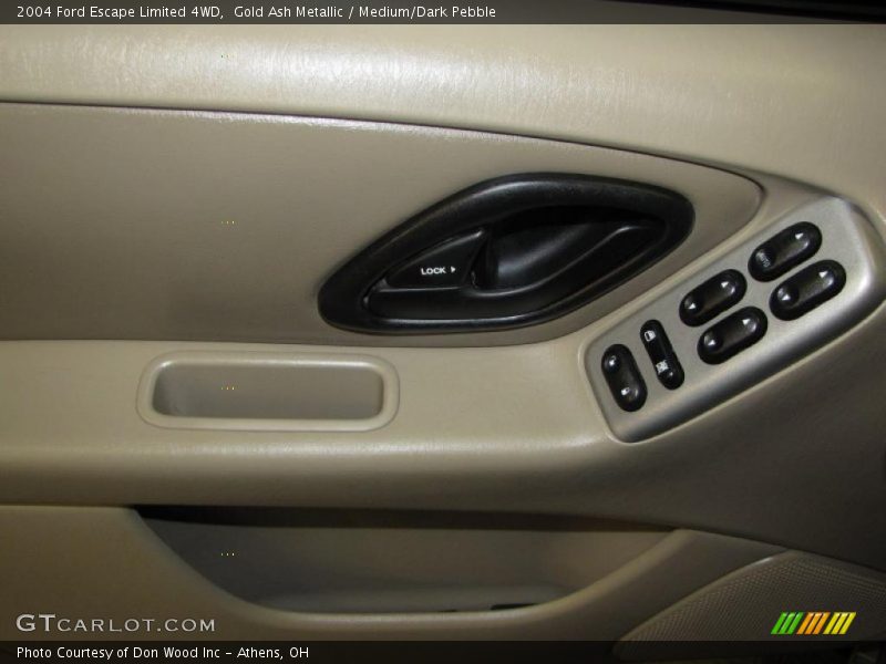 Gold Ash Metallic / Medium/Dark Pebble 2004 Ford Escape Limited 4WD