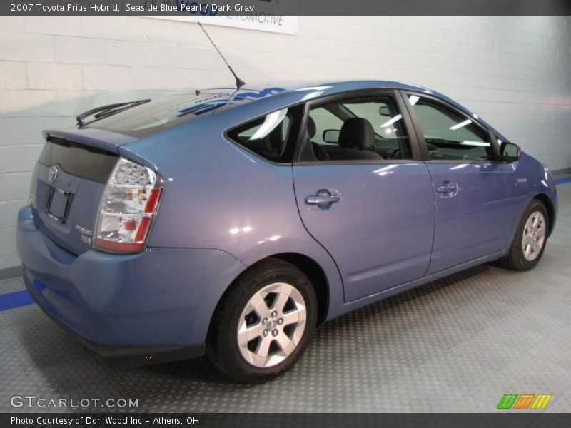 Seaside Blue Pearl / Dark Gray 2007 Toyota Prius Hybrid
