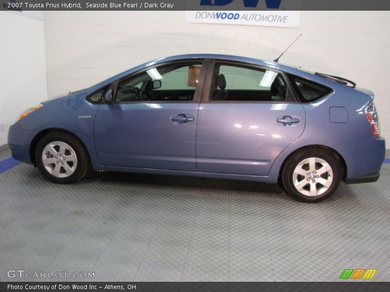 Seaside Blue Pearl / Dark Gray 2007 Toyota Prius Hybrid