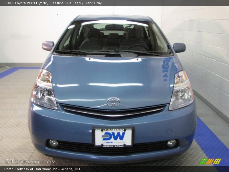 Seaside Blue Pearl / Dark Gray 2007 Toyota Prius Hybrid