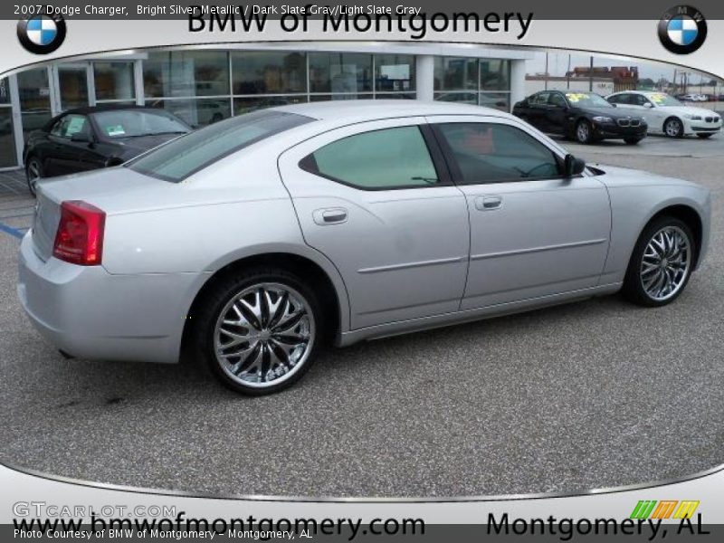 Bright Silver Metallic / Dark Slate Gray/Light Slate Gray 2007 Dodge Charger