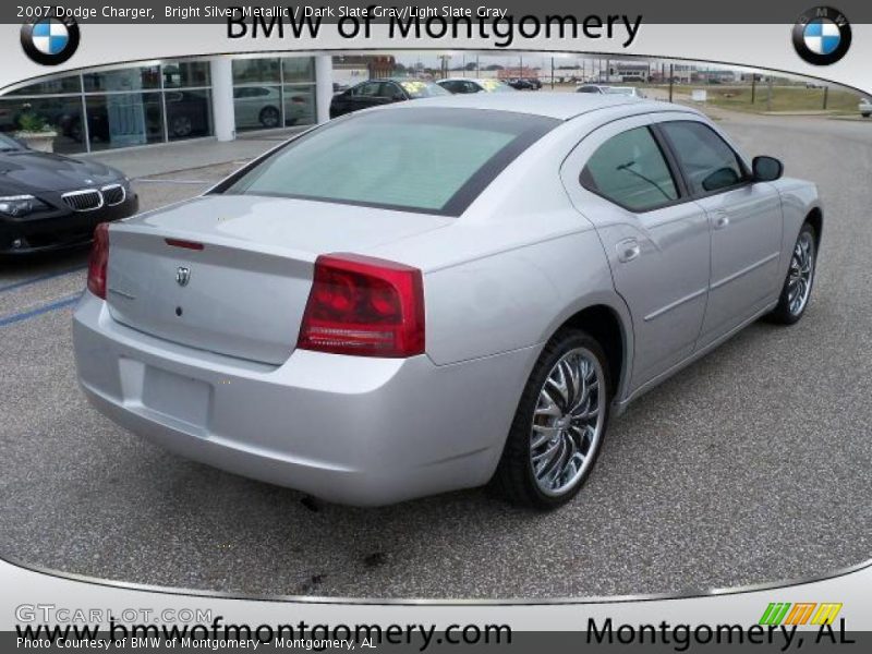 Bright Silver Metallic / Dark Slate Gray/Light Slate Gray 2007 Dodge Charger