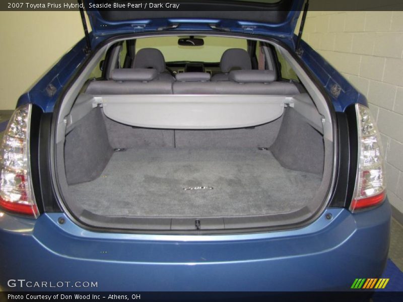 Seaside Blue Pearl / Dark Gray 2007 Toyota Prius Hybrid